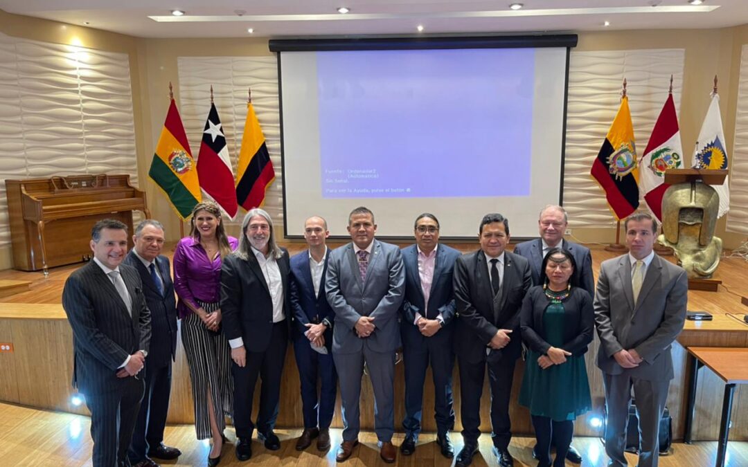 Parlamentarios Andinos Peruanos participaron en el FORO DE DERECHO COMUNITARIO ANDINO