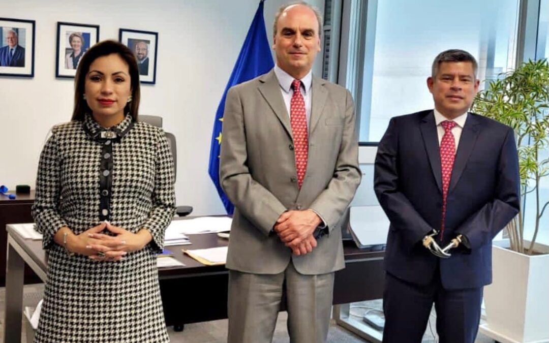 Parlamentaria andina Leslye Lazo busca posicionar productos peruanos en la UE