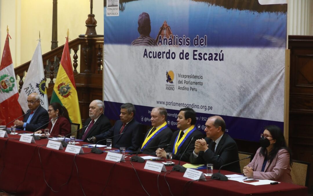 Parlamento Andino propicia análisis del Acuerdo de Escazú