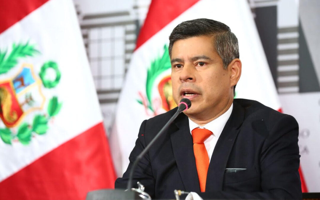 Pronunciamiento del parlamentario andino Luis Galarreta