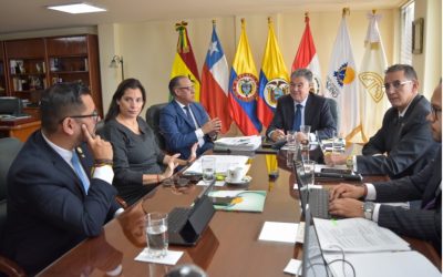 Representación peruana participa en periodo de sesiones ordinarias del Parlamento Andino en Bogotá